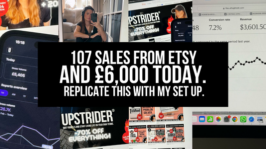 Lunch time, and I already generated £6,000 today... from digital products.