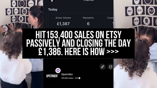 I've reached 153,400 sales on Etsy passively + closing the day £1,386. Here is how >>>