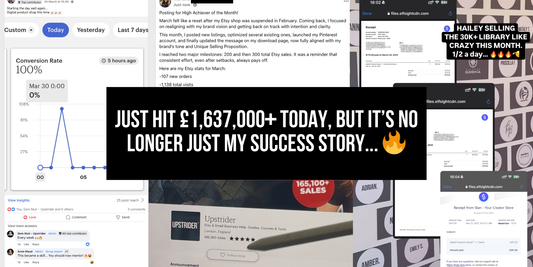 Just hit £1,637,000+ today, but it’s no longer just my success story... 🔥