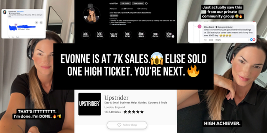 Evonne is at 7K Sales.😱 Elise sold one high ticket. YOU'RE NEXT. 🔥