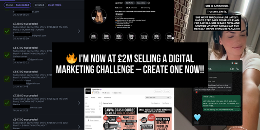 🔥 I'm now at £2M selling a digital marketing challenge – create one NOW!!
