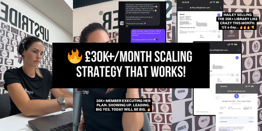 It’s not just me scaling to £30K+/month anymore… 🙏🏼