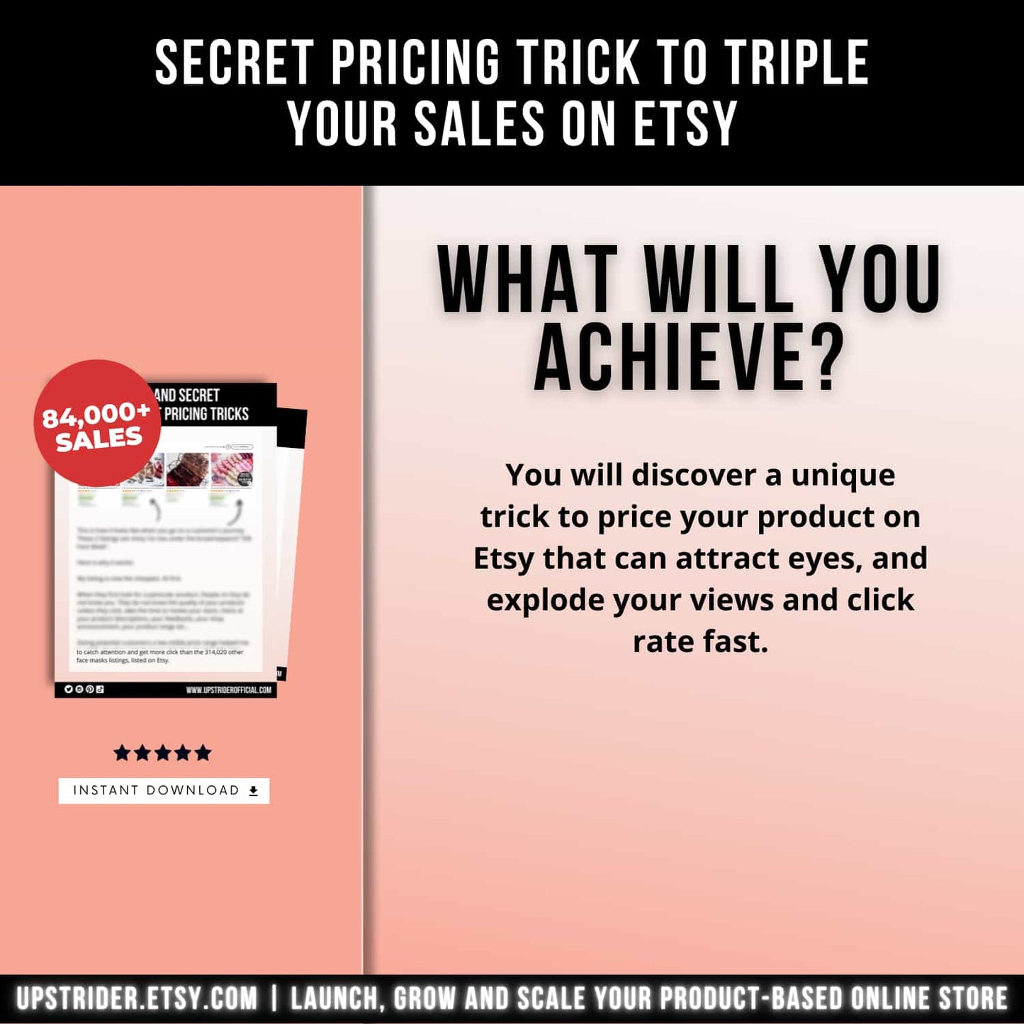 SECRET ETSY PRICING TRICK TO TRIPLE SALES