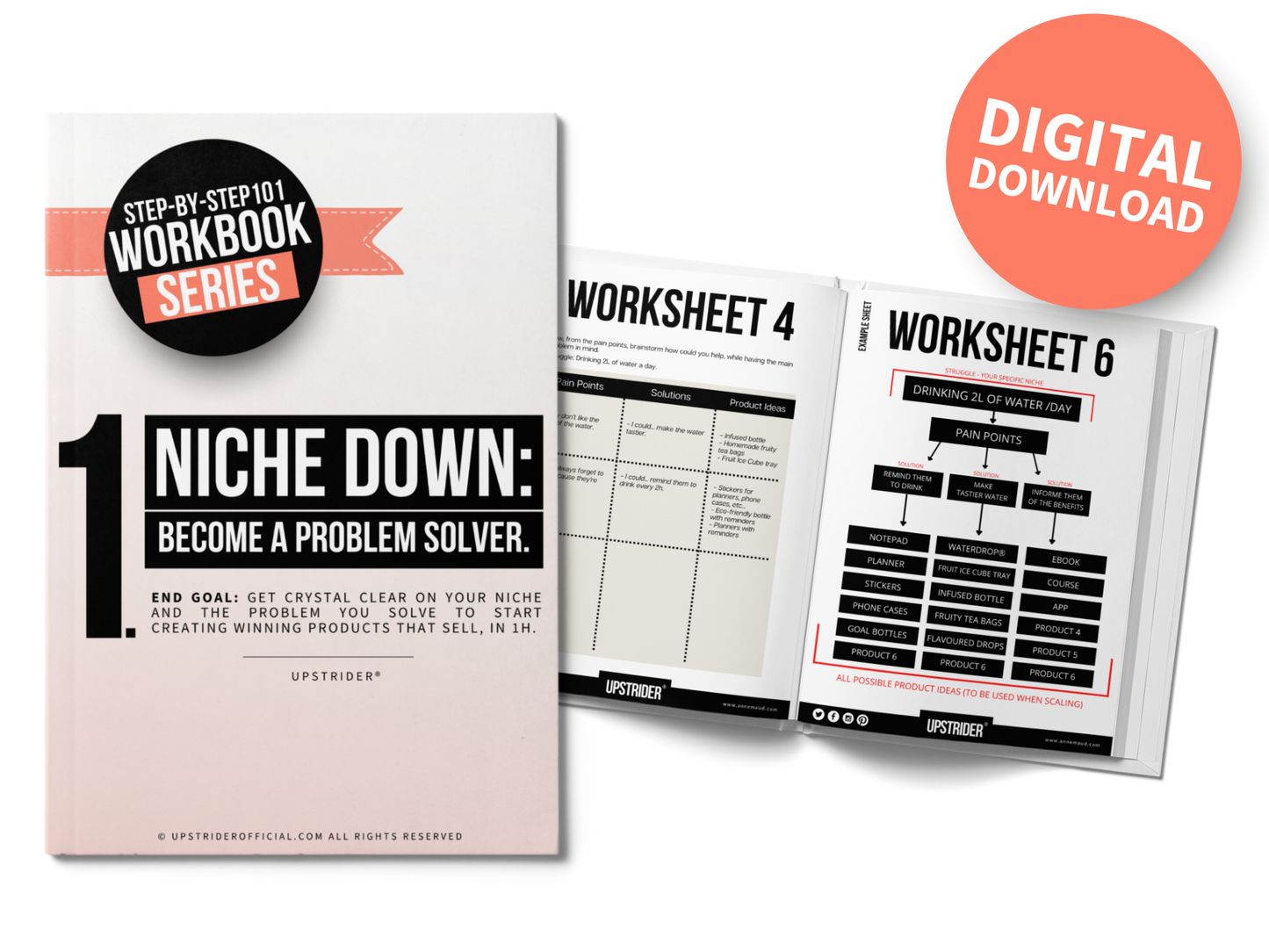 How to Niche Down And Solve Problems Workbook #1