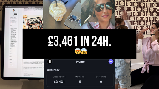 😭 I've closed the day at £3,461 from selling my marketing plan yesterday... I share how in this email >>