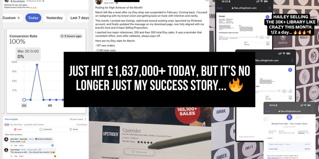 Just hit £1,637,000+ today, but it’s no longer just my success story... 🔥