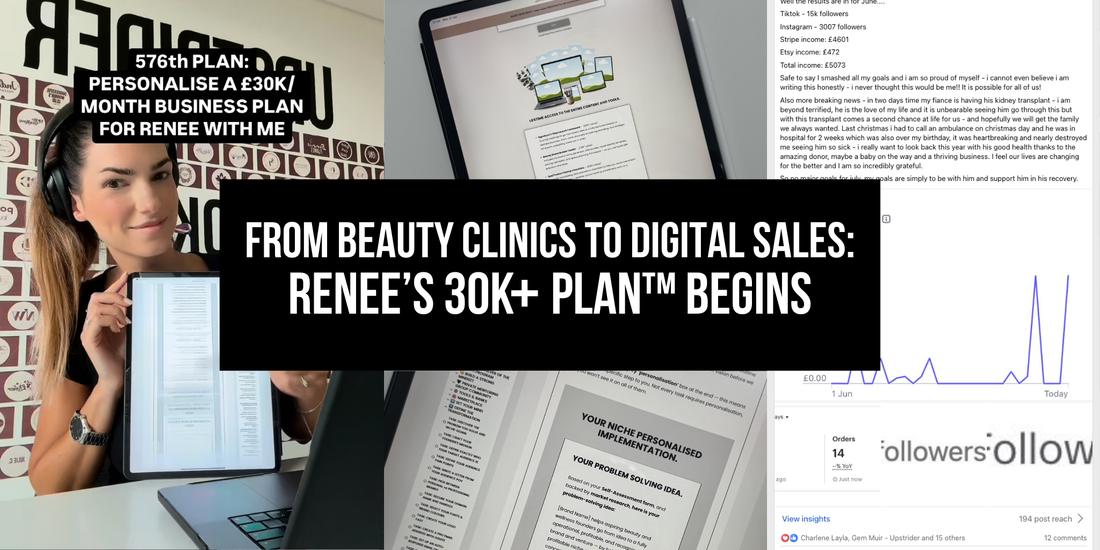 576th Plan Sold. Renee Will Turn Her Beauty Business Knowledge Into Daily Digital Sales >>