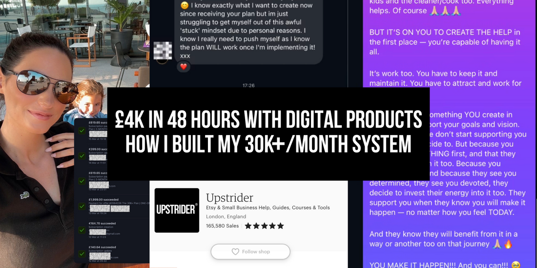 £4,000 in 48 Hours with Digital Products – How I Built My 30K+/Month System