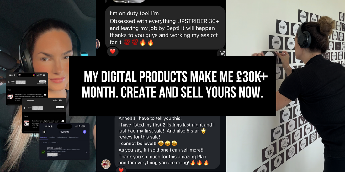 🔥 My digital products makes me £30K+/month. Create and sell yours NOW.