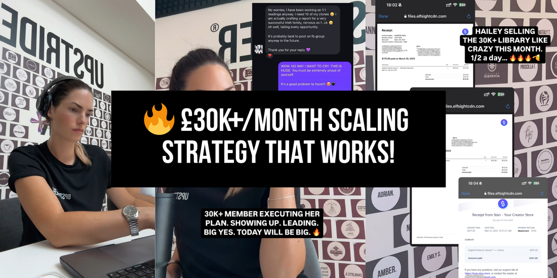 It’s not just me scaling to £30K+/month anymore… 🙏🏼