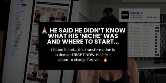 🙏🏼 He said he didn’t know what his ‘niche’ was and where to start...