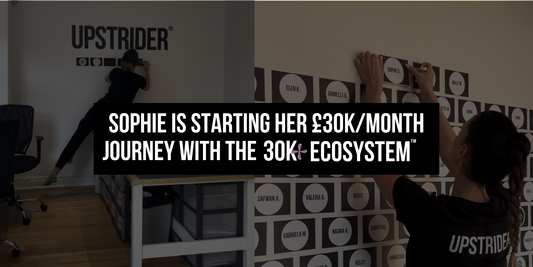 🔥 Sophie is starting her £30K/month journey with the 30K+ Ecosystem™!!!
