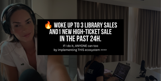 🔥 Woke up to +3 library sales and +1 new high-ticket sale in the past 24h and YOU can too by implementing this system >>> .