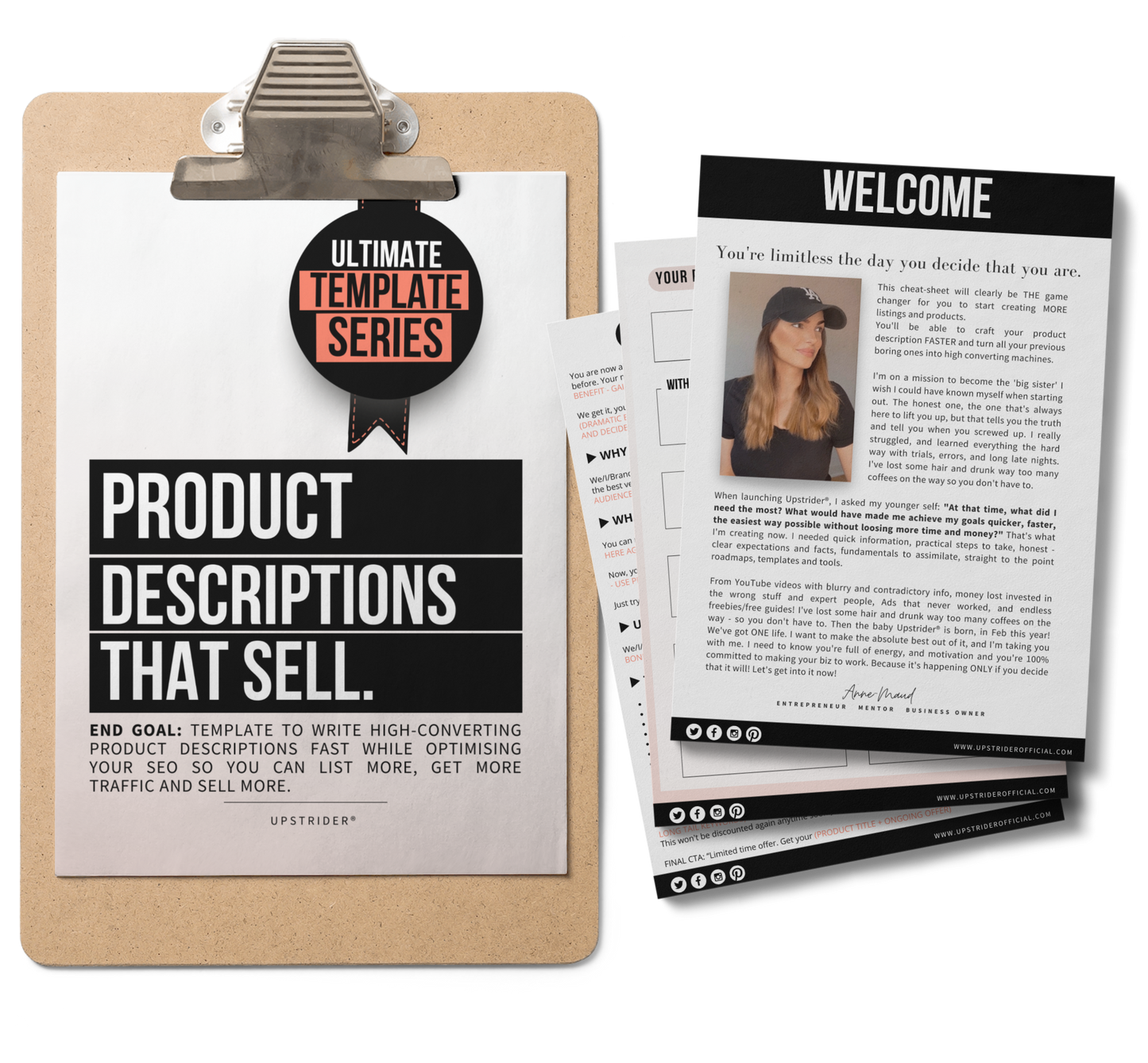 How To Write Product Descriptions That Sell Template Flashcard